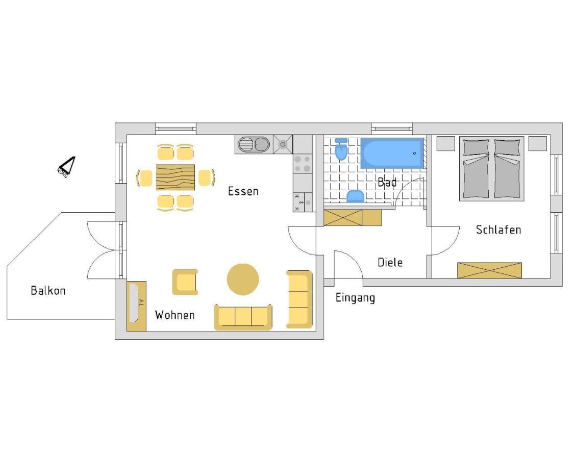 Haus Aquamarina - Fewo Mit Balkon Heringsdorf  Phòng bức ảnh